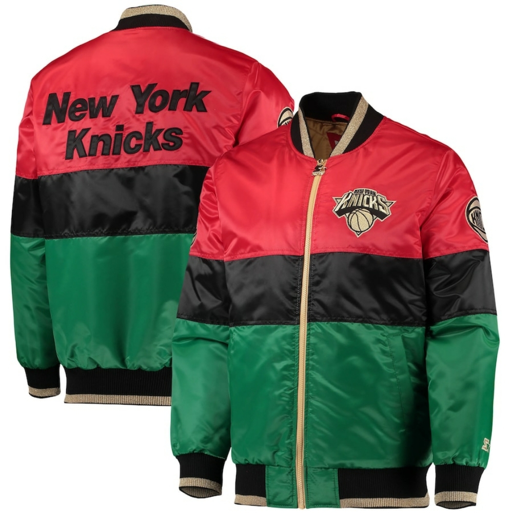 STARTER® New York Knicks | NBA® 75th Anniversary Full-Zip Jacket | Small